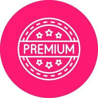 Premium Line Multi Circle Icon vector