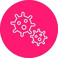 Platelet Line Multi Circle Icon vector