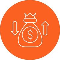 Sales Enablement Line Multi Circle Icon vector