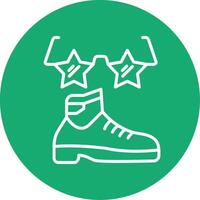 Funk Line Multi Circle Icon vector