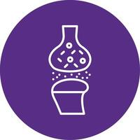 Synapse Line Multi Circle Icon vector
