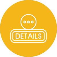 Details Line Multi Circle Icon vector