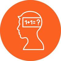 Parkinson Line Multi Circle Icon vector