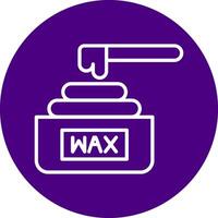Wax Line Multi Circle Icon vector