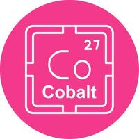 Cobalt Line Multi Circle Icon vector