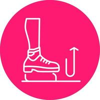 Stomp Line Multi Circle Icon vector