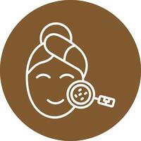 Check Line Multi Circle Icon vector
