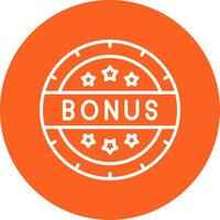 Bonus Line Multi Circle Icon vector