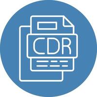 CDR File Line Multi Circle Icon vector