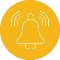 Alarm Line Multi Circle Icon vector