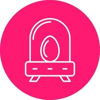 Incubation Line Multi Circle Icon vector