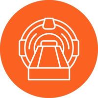 Mri Line Multi Circle Icon vector