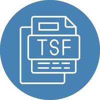 Torrent Symbol File Line Multi Circle Icon vector