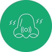 Congestion Line Multi Circle Icon vector