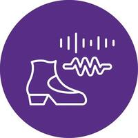 Rhythm Line Multi Circle Icon vector