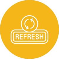 Refresh Line Multi Circle Icon vector