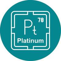 Platinum Line Multi Circle Icon vector