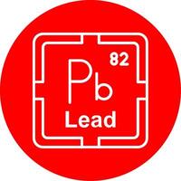 Lead Line Multi Circle Icon vector