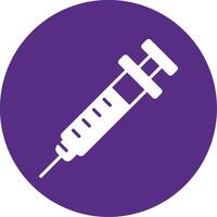 Injection Glyph Multi Circle Icon vector