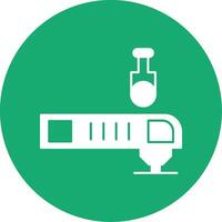 Oscillating Multi Tool Glyph Multi Circle Icon vector