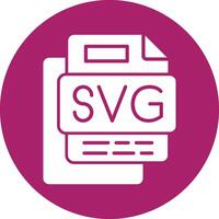 SVG File Glyph Multi Circle Icon vector