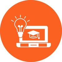 onGlyph Multi Circle tuition Glyph Multi Circle Icon vector