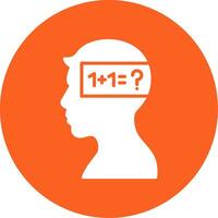 Parkinson Glyph Multi Circle Icon vector