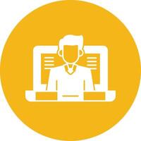 OnGlyph Multi Circle Class Glyph Multi Circle Icon vector