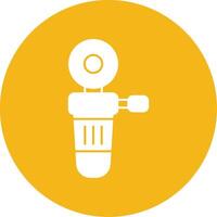 Polisher Glyph Multi Circle Icon vector