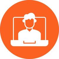 OnGlyph Multi Circle Coach Glyph Multi Circle Icon vector