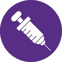 Injection Glyph Multi Circle Icon vector