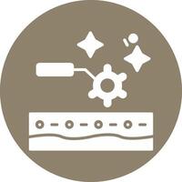 Lifting Glyph Multi Circle Icon vector