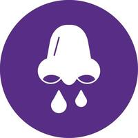 Congestion Glyph Multi Circle Icon vector