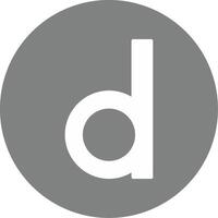 Small d Icon vector