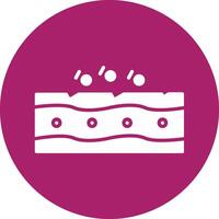 Pores Glyph Multi Circle Icon vector