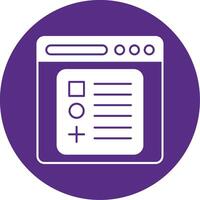 Components Glyph Multi Circle Icon vector