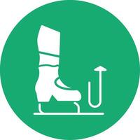 Stomp Glyph Multi Circle Icon vector