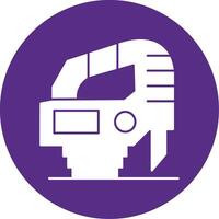 Jigsaw Glyph Multi Circle Icon vector