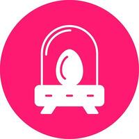 Incubation Glyph Multi Circle Icon vector