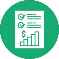 Guidance Glyph Multi Circle Icon vector