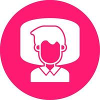 Insomnia Glyph Multi Circle Icon vector