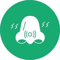 Congestion Glyph Multi Circle Icon vector