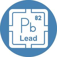 Lead Glyph Multi Circle Icon vector