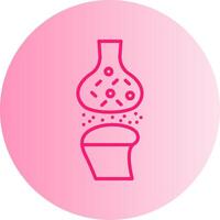 Synapse Gradient Circle Icon vector