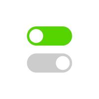 Toggle button icon vector