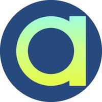 Small a Icon vector