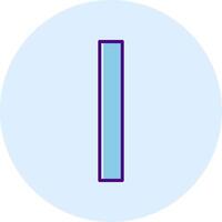 Small l Icon vector