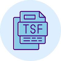 Torrent Symbol File Line Dual Tone Circle Icon vector