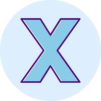 Small x Icon vector