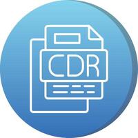CDR File Long Shadow Circle Icon vector